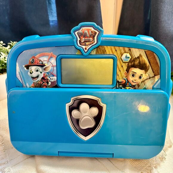 Paw Patrol The Movie Learning Tablet VTech Toy Laptop Game Ryder Skye WORKING - Picture 1 of 8